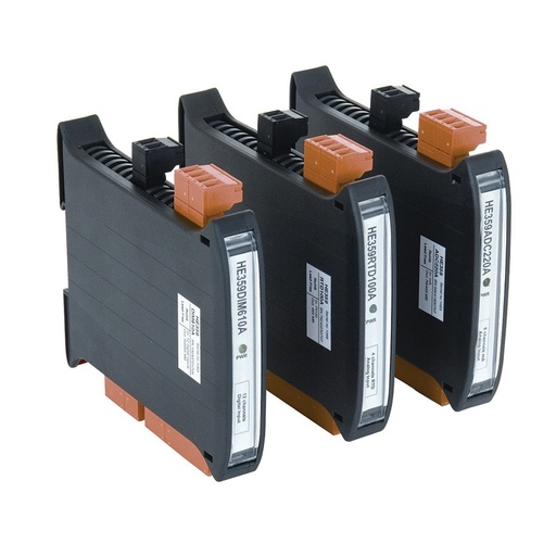 [HE359ADC107] SmartMod, 4 channel Analog Inputs, Voltage (+/-10VDC) 1mV resolution, 2000vac isolation (ch-RS485 & ch-power)