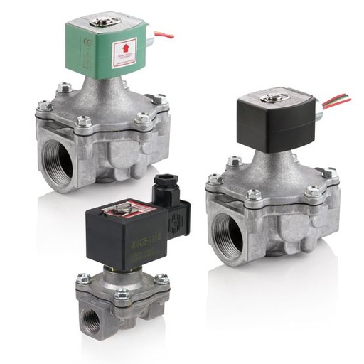 [EF8215B060AC120/60,110/50D] ASCO Series 215 High-Flow Gas Shut Off Valve (8215) 1 1/4" NPT