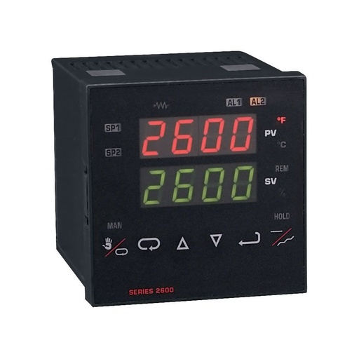 [26150] Temperature/process controller, one current output, with alarm