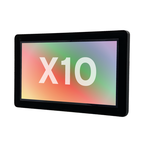 [HS-X10A-CR-UL] X10 Controller 10", 12 DC In, 12 DC Out, 4 Analog In (mA/RTD), 2 Analog Out (mA), Chart Recorder in UL508 Panel