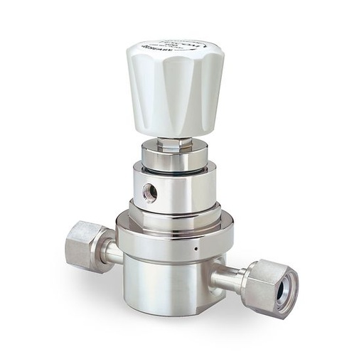 [74-3863KRW30] TESCOM™ 74-3800 Threadless Pressure Regulator, Outlet 150PSI, Seat Material PCTFE, 1/2" Female Swivel Inlet & Outlet Port Size & Type, Inlet 600PSI
