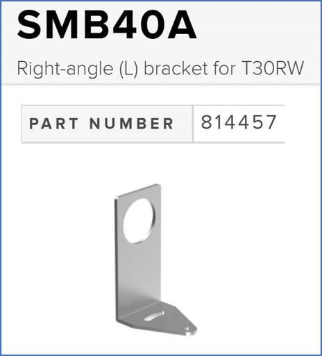 [814457] Banner Right-angle (L) bracket for T30RW (SMB40A)