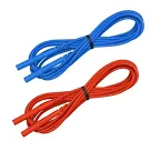 [5000.34] AEMC Lead - set of 2, color-coded (red/blue) leads for use with AEMC® ground tester reels incorporating banana jack input