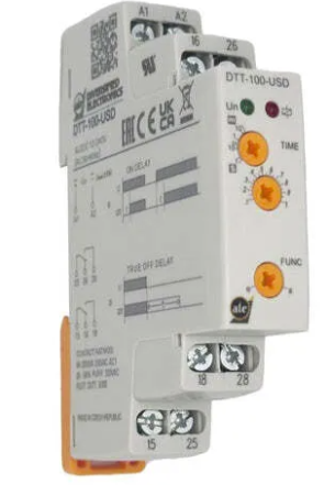 [DTT100USD] ATC DIN Rail Timer Off-Delay or On-Delay, Sensert Connected
