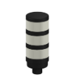 [814501] TL70 Basic Tower Light; Black Housing: 3-Color Indicator. Voltage: 12-30 V dc; Environmental Rating: IP65. Input: Bimodal; Colors: Green Yellow Red. 5-pin M12 Integral QD TL70B-GYRQ