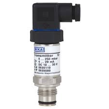 [8340646] Wika S-11 ; 0 ... 5000 psi; 4...20 mA, 2-W @ 10...30 V DC; Accuracy: 0.5% of span G 1/2 B, flush diaphragm with O-ring Material of Wetted Parts: stainless steel Sealing: NBR; 4-pin L-plug DIN EN 175301-803, IP65 UB=1, 0V=2 Permissible medium temperature: -30 ... +100 °C (-22 ... +212 °F)