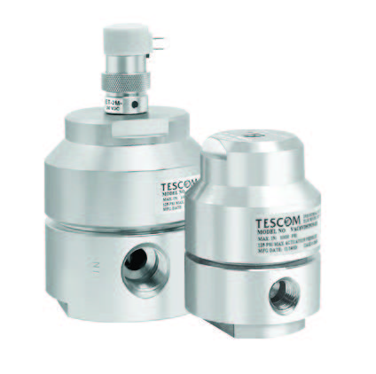 [VGC6VVCV9W9-202] VG Series On/Off Valve, N.C., 316SS, Vespel Seats, FKM O-Ring