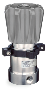 [54-2162T24A] TESCOM 54-2100 Series Backpressure Regulator, FKM Soft Material, Port Size 1/4", 50-6000PSI, 316SS Body, Air Loading