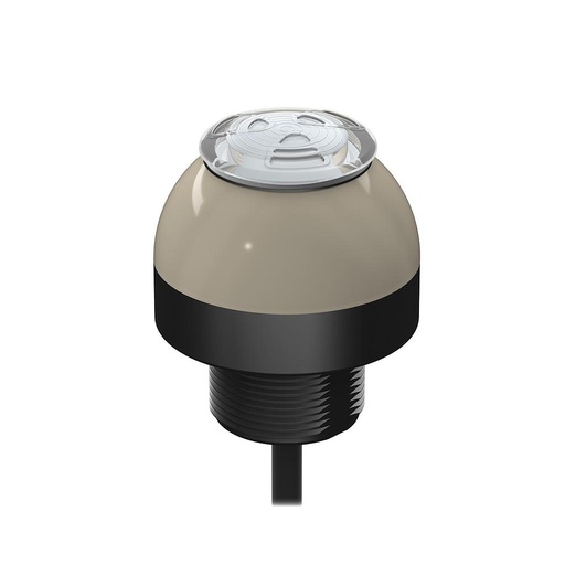 [19121] Banner K50 Series EZ-LIGHT: 3-Color Sealed Audible Indicator; Voltage: 12-30 V dc; Housing: Polycarbonate; IP69K; Tone: Loud; Input: PNP; Colors: Green Red Yellow; 2 m (6.5 ft) Integral Cable (K50LGRASYP)