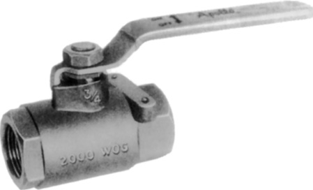 [7610327A] Apollo ½” 2-piece Standard Port Ball Valve, Threaded Ends, 316SS (Replacement for the 7610301A)