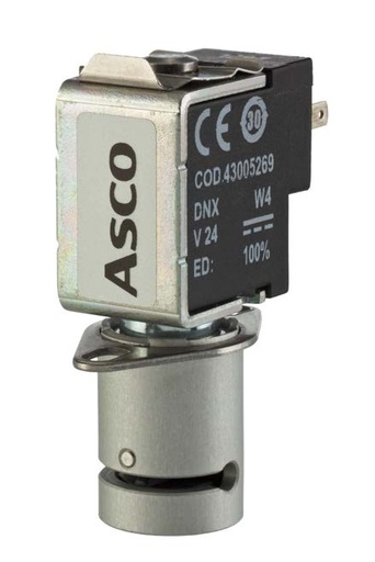 [SCH384B002.12/DC] ASCO 384 Series Pinch Valve 3 Way Solenoid,  SCH384B002- 12VDC