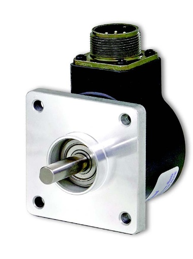 [HC52550004231] Dynapar Encoder, 5000PPR, FLANGE MOUNT, 9.525" SHAFT, FORMAT A, 5-26VDC IN ; 5VDC Out, END MOUNT CONNECTOR, 10 PIn MS CONNECTOR