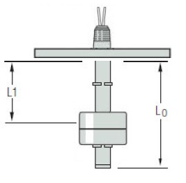[W1112960] LS-700 Level Switch LS-700-4C-SS-SS-SPST-020-GR1-1 (Formerly W1109584)