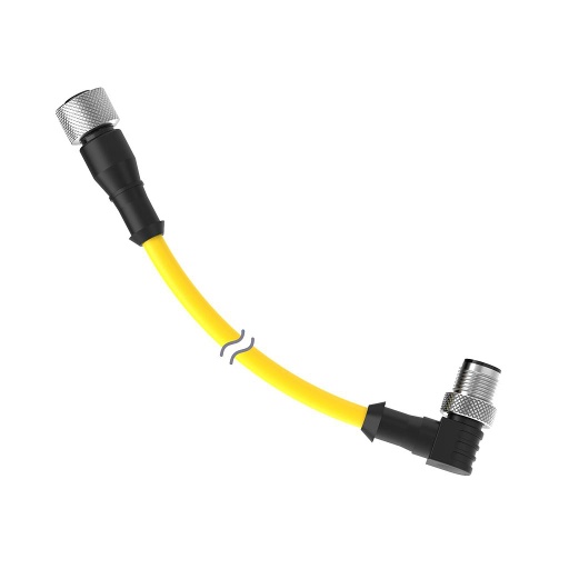 [84883] Cordset A-Code M12 to A-Code M12 Double Ended (DEE2R-83RS)