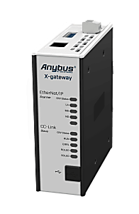 [AB7680-F] Anybus X-gateway, EtherNet/IP (Scanner/Master interface)  to CC-Link Slave