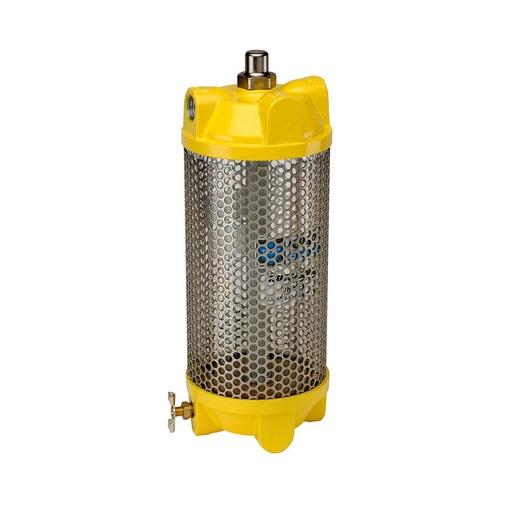 [1716-10-4] Visi-Guard Dryer, 12 scfm, Single Stage Desiccant AC-1 Oil Vapor, 150 psig Max, 1/2 NPT Conn, Alum & Acrylic
