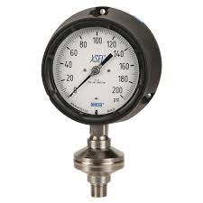 [76230827] Wika 232.34 Process Gauge, 4.5" Dial, Direct Diaphragm Seal, 2" 150# Flange, 0-30 PSI
