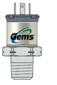 [3500S600PG04ER00] Gems 3500 Pressure Transducer, Output 0-10 VDC, 600 PSI  (10 MOQ)