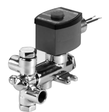 [EF8300D009FAC120/60D] ASCO 3/8" 3 way Brass NC Hazardous Location Solenoid Valve 120/60