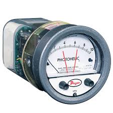 [A3006] Photohelic Pressure Switch/Gage, 0-6" H2O Range, Dual DPDT Relays, 1/8" NPT Female Ports