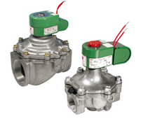 [JB8214290CSAAC120/60D] 8214 SERIES ASCO VALVE, 2WAY, NC, ALUMINUM, 2 1/2", JUNCTION BOX W/LEADS, 120/60,110/50