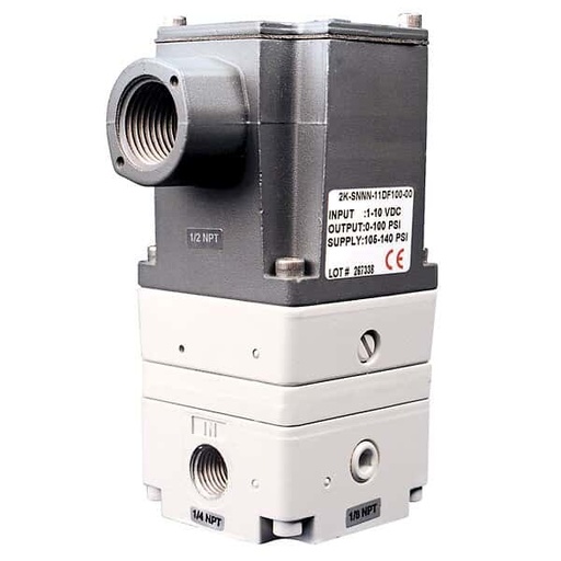 [2K-SNNF-42RF31500] I/P TRANSDUCER NEMA 4, 1/2NPT, 4-20mA, DIRECT ACTING