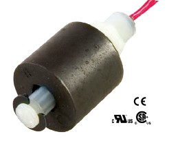 [162745] Gems LS-3 Level Switch, 0.45 Minimum Specific Gravity, 1/8" NPT Mount, Normally Open (Reversible), SPST, 20 VA, 1" Diameter Buna Float, Nylon Stem