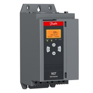 [136G7349] Danfoss VLT Soft Starter, MCD 600 Series, 86A, 200-525 VAC, IP20, With Int. Bypass Contactor, Frame Size 1, MCD60086BT5S1X20CV2