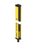 [73555] Banner EZ-SCREEN TYPE 2. LATCH Output. RECEIVER. 30 mm Resolution. 300 mm Defined Area. 15 m Range. Yellow Housing. 8-pin M12 Integral QD. Mounting Hardware Included (LS2LR30-300Q8)