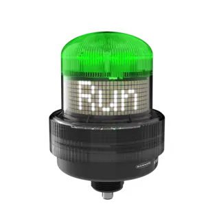 [817480] K100PDBLRGBD15Q  K100 Pro Status Display Indicator. Status Display with 15 State Discrete