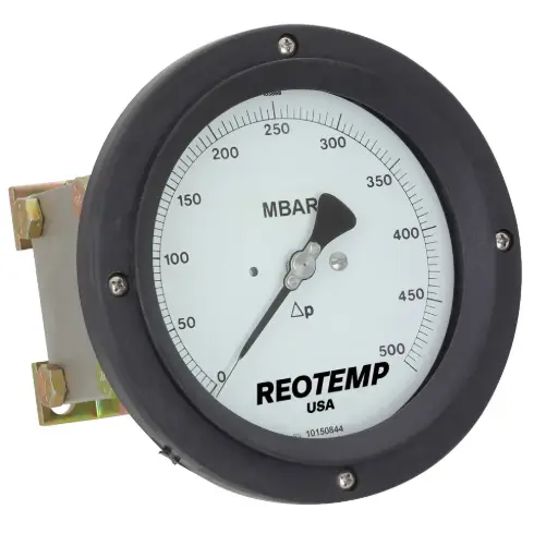 [D054SQB-D4XXX-ID10-M2TSC3] D05 Series Differential Pressure Gauge - 0-10inW.C.d