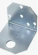 [A-389] DWYER Zinc-plated, 16-gauge steel corrosion-resistant bracket for quick installation and permanent mounting of Dwyer 1800 low differential pressure switches.
