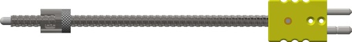 [JAA3-F3A144-4] Armor Adjustable Thermocouple Type J 
