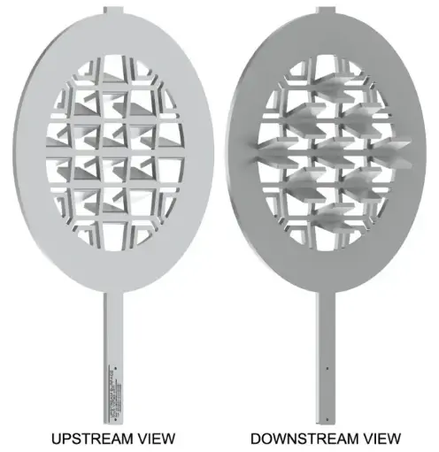 Vortab Model VIP Insertion Panel Flow Conditioner