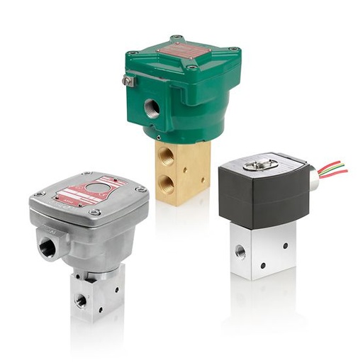 [EF8327G041AC115-120/50-60D] 327 Series 1/4" 3-Way High-Flow Direct Acting Solenoid Valve
