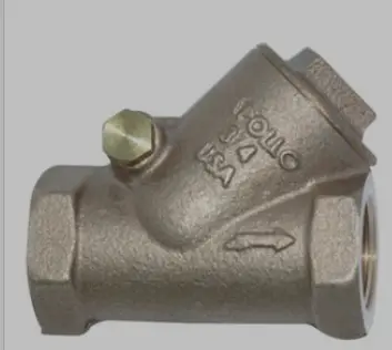 [61YLF19401] Apollo Bronze Y-Pattern Swing Check Valve with Bronze Seat Disc 3/4" (2 x FNPT)