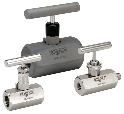 NoShok 400 Series Standard, Hard Seat Needle Valve