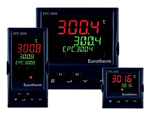 [EPC3016 CC/VH/XX/XX/XX/XX/XX/C2/XX/XX/XXX/ST] Watlow Eurotherm EPC3000 Series Controller, 100-230VAC, RS485 Communications