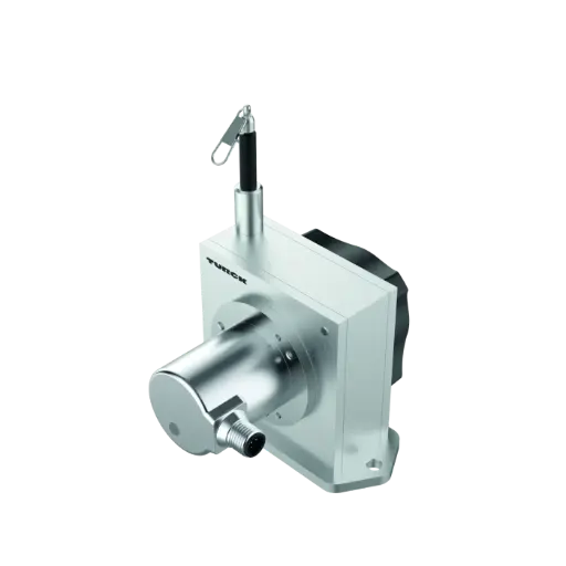 [100049320] Turck Draw-Wire (DWE-E-2000-110-116-7A-H1151), 2000mm range, 4-20mA output, scaleable, 10-30 VDC input