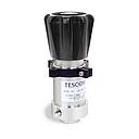 [26-1065-14-005-008] 26-1000 Series Pressure Reducing Regulator; Spring-Loaded, Hand Operated, SS Body, 10-1500 PSI Outlet, 10000 PSI Max Inlet, 1/4" SAE Input/Output Port,  Viton-A O-rings, 1/4" NPTF Inlet/Outlet Gauge Ports at 60deg