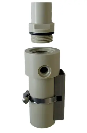 [ARF 201/NPT-ZU 0323/NPT] M4 Knick ARF 201 Flow-Through Fitting for One Sensor