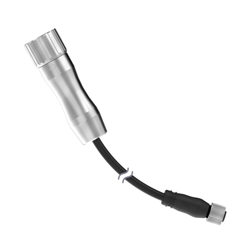 [85395] Cordset M23 to A-Code M12 Double Ended (MQDEC-801-12M23)