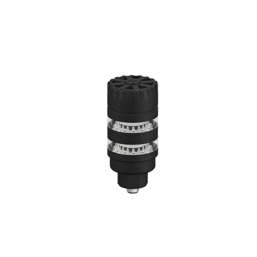 [85522] Banner TL50BL Tower Light, 2-Color Audible Indicator; Voltage: 12-30 V dc or 24 V ac; Environmental Rating: IP50; Input: Bimodal; Colors: Yellow Red; 4-pin M12 Integral QD (TL50BLYRAQ)