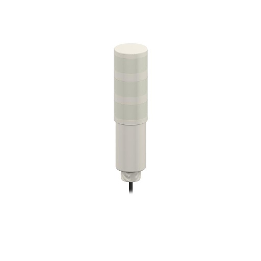 [85590] | DISCONTINUED | Banner TL50 Tower Light, Gray Housing: 3-Color Indicator (TL50ZBYRC)