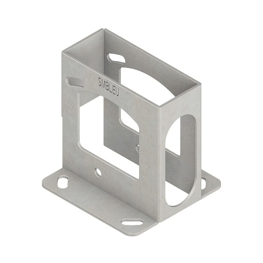 [86755] Banner Bracket: LE Series Enclosed Bracket; 16 gauge 304 Stainless Steel (SMBLEU)