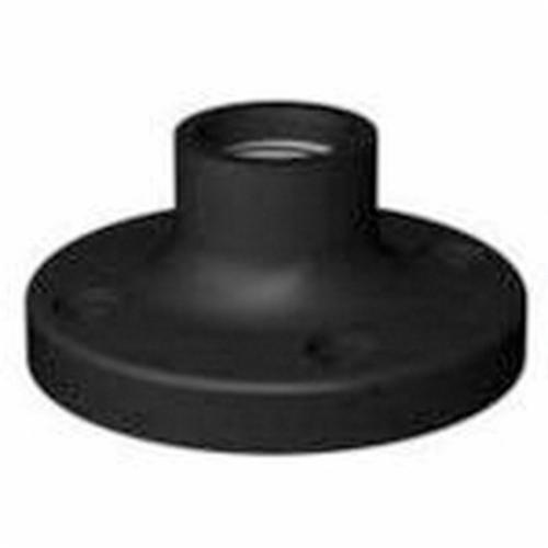 [88256] Banner Accessory: Mounting Base 70 mm diameter; Material: Black Painted Zinc; 1/2 in NPSM/DN15 Pipe; Mounting Hardware Included (SA-F12)