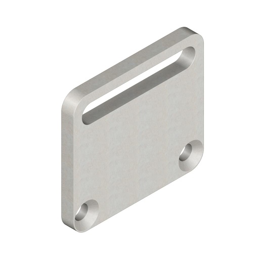 [88303] Banner Bracket: Q20; 16 GA 300 Series Stainless Steel; 0.13 x 1 in Mounting Holes; 0.125 Slot Mount (SMBFBSTQ20-88303)