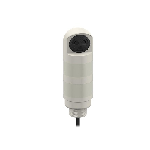 [19821] TL50H Tower Light Micro-based, Gray Housing: 2-Color Flash and Sealed Pulsed (0.5Hz) Loud Audible Indicator (TL50HYRALS2CP-19821)