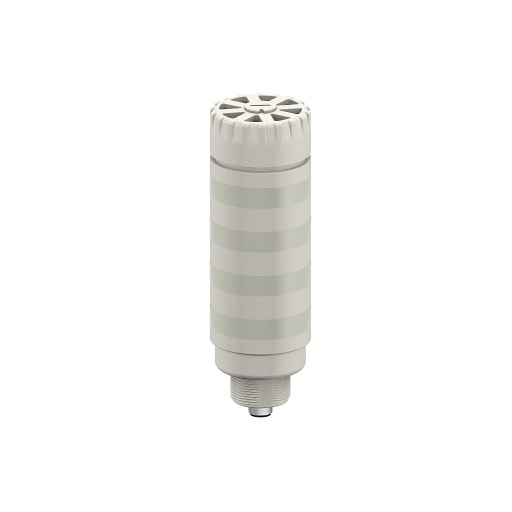 [91349] Banner TL50 Compact Tower Light: 4-Color Audible Indicator; Voltage: 12-30 V dc or 24 V ac; Environmental Rating: IP50; Input: Bimodal; Colors: Blue Green Yellow Red; M12 Integral QD (TL50CBGYRAQ)