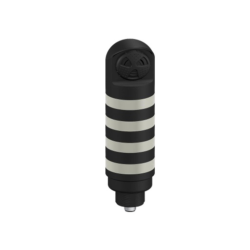 [91359] Banner TL50 Compact Tower Light: 4-Color Sealed Pulsed Audible Indicator; Voltage: 12-30 V dc or 24 V ac; Environmental Rating: IP67; Input: Bimodal; Colors: Blue Green Yellow Red; M12 Integral QD (TL50CBGYRALS3Q)